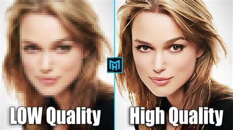 How To Depixelate Images And Convert Into High Quality Photo In