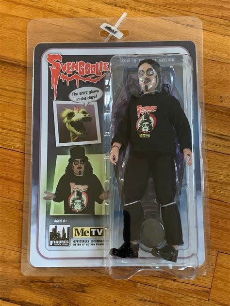 Svengoolie Horror Host Glow In The Dark Action Figure Toy Company Metv