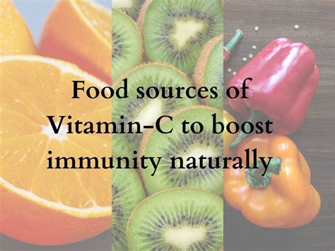 Vitamin C Building Immunity With Vitamin C Various Sources Of The Essential Nutrient You Can