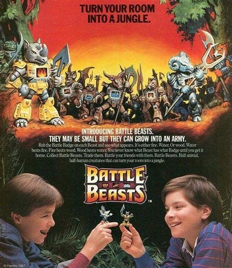 Battle Beasts Nostalgic Toys Old School Toys Childhood Toys