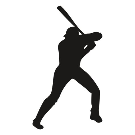 Baseball Player Silhouette Batting Png And Svg Design For T Shirts
