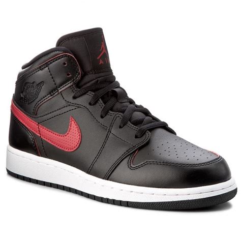 One of the most popular jordan 1 mid colorways recently due to similarity with the jordan 1. Zapatos NIKE - Air Jordan 1 Mid Bg 554725 009 Black/Gym ...
