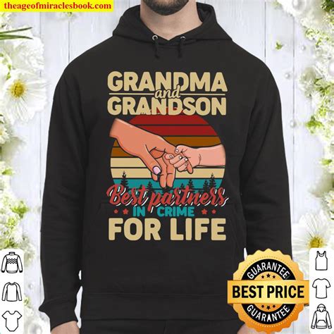 Grandma And Grandson Best Partners In Crime For Life Vintage Shirt