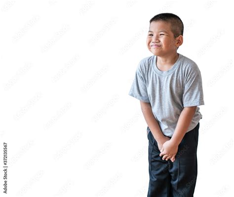 Asian Boy Wants To Pee And Need For Toilet 스톡 사진 Adobe Stock