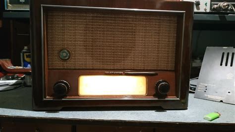 Telefunken Radio Model 569wkk 1950 Youtube