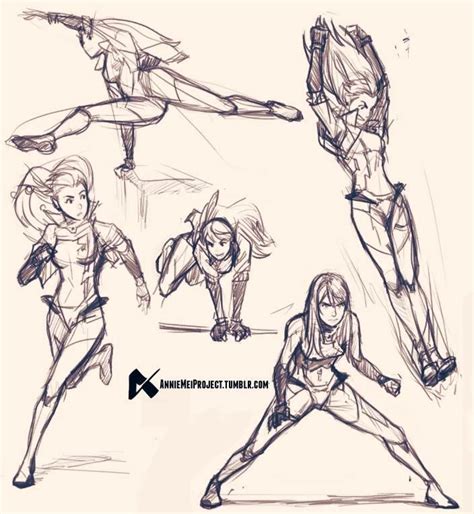 Anime Running Pose Reference - Heya Wallpaper
