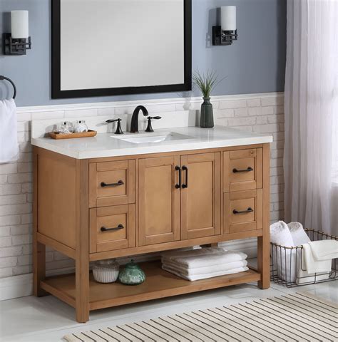 Inch Rustic Bathroom Vanity Rispa