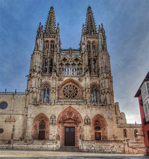 Fachada De Santa María Puerta Real Catedral De Burgos