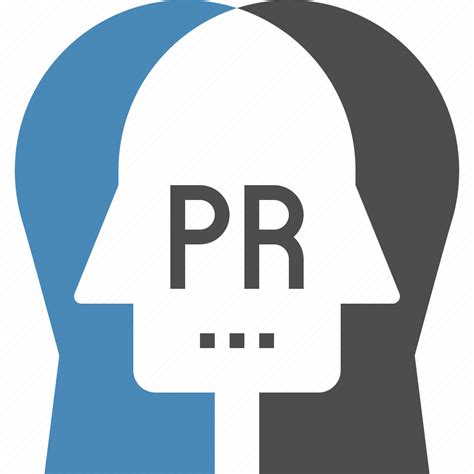 Communication Conversation Head Human Pr Public Relations Icon