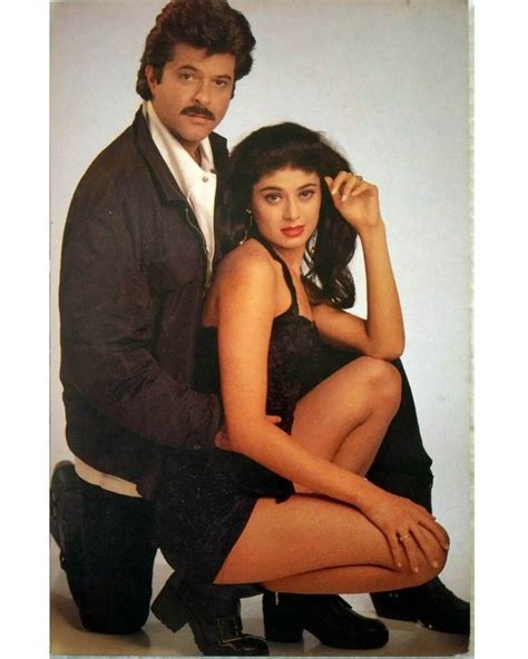 Bombaybasanti On Instagram “anil Kapoor And Pooja Batra During The Making Of Virasat 1997
