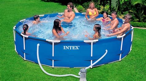 Intex Metal Frame Pool Set 28234 Intex Pools Indonesia