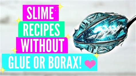 No Glue Or Borax Slime Recipes That Actually Work