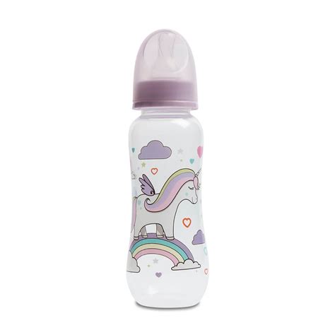 Unicorn Baby Bottle Lilac 250ml Feeding And Accessories Ackermans