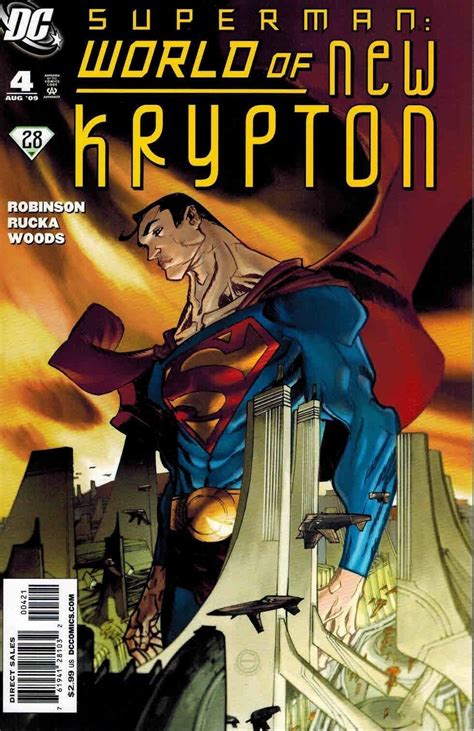 Superman World Of New Krypton 4 Eric Canete Variant 1 Ultimate Comics