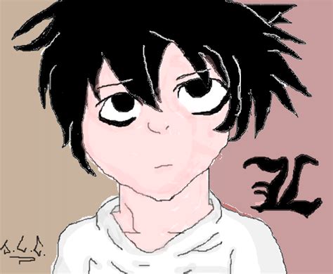 L Lawliet Desenho De Mangletoyfoxy Gartic