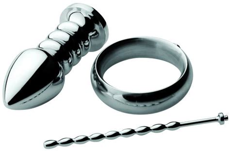Zeus Deluxe Voltaic For Him Stainless Steel Male E Stim