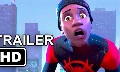 Animated Spider Man Movie Trailer Brings Miles Morales Into The Spider