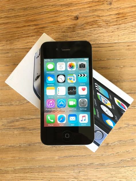 Apple Iphone 4s Black 8 Gb Model A1387 Excellent Catawiki