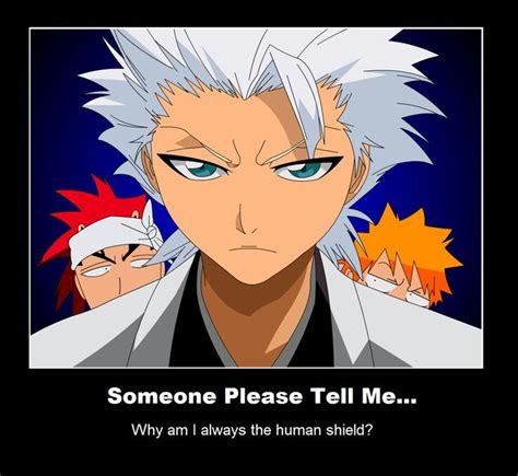 Toshiro Bleach Anime Bleach Fanart Bleach Funny