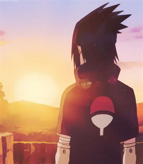 Sasuke Looking At The Sunset Sasuke Uchiha Sasuke Uchiha