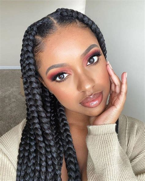 Latest Box Braids Hairstyles For Blackslatest Ankara Styles 2020 And