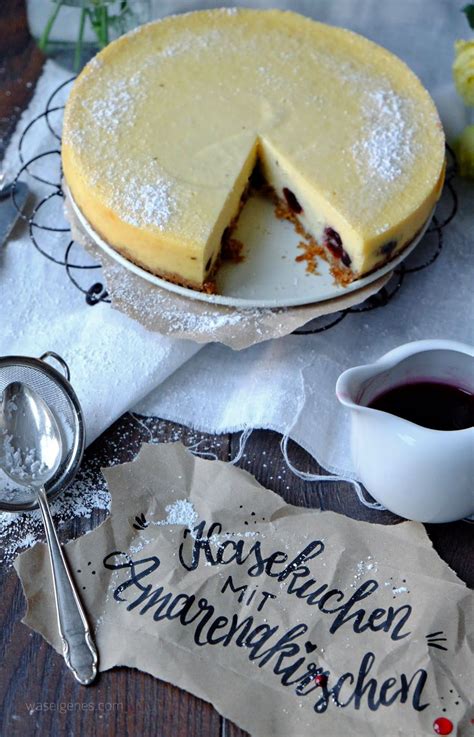 Hier habe ich eine kuchenform benutzt, die wie ein apfel aussieht, um dem kuchen ein besonderes aussehen zu verleihen. Käsekuchen mit Amarenakirschen im Thermomix Varoma ...