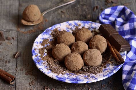 Truffes coeur passion au chocolat au lait