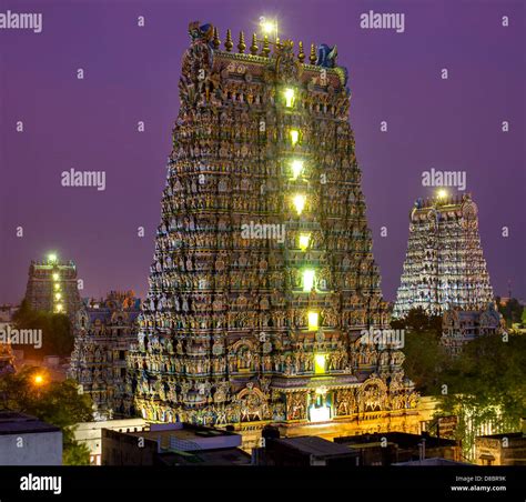 Meenakshi Temple One Of The Biggest And Oldest Indian Temples In