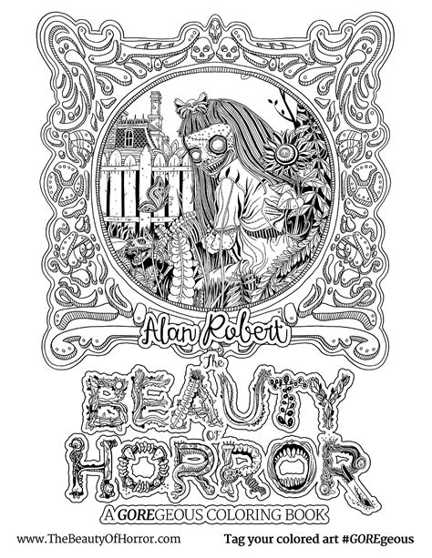 View The Beauty Of Horror 2 Ghoulianas Creepatorium Coloring Book