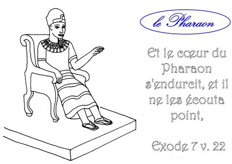 13 Primaire Coloriage Pharaon Collection Personnage Biblique Pharaon