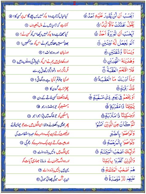 Surah Al Balad Urdu1 Quran O Sunnat