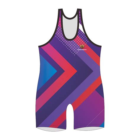 Custom Mans Sublimated Fluo Wrestling Singlets With Your Own Logos