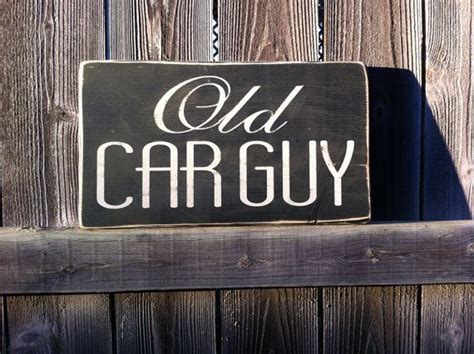 What do you think about the guy. Image result for classic cars wood sign | Rustic wood ...
