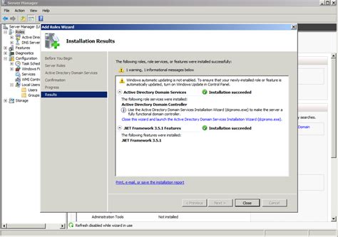 Installing Active Directory Domain Services Ad Ds Forest