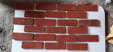 Clay Thin Cladding Bricks Thickness 13 Mm At Rs 90square Feet In
