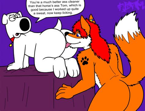 Rule 34 All Fours Anal Anthro Ass Bed Blaziefox Brian Griffin Canid