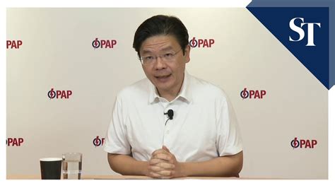 Since wife remarried n he is single that's explains a lot liao. Lawrence Wong on why PAP is unlikely to exceed 65% vote ...