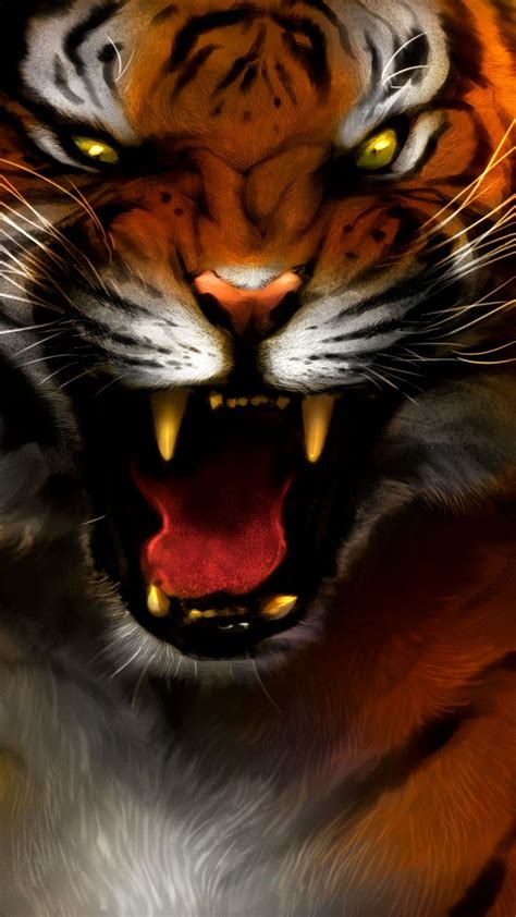 50+ Tiger Phone Wallpapers - Download at WallpaperBro | Tiger wallpaper