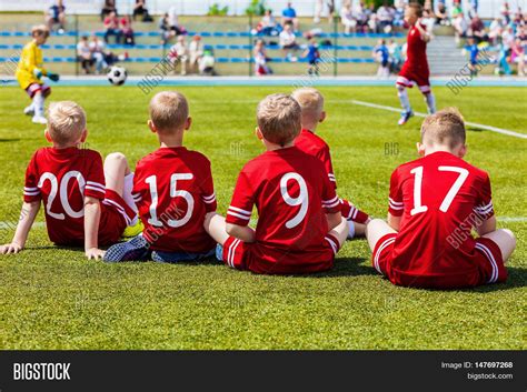 Childrens Soccer Image And Photo Free Trial Bigstock