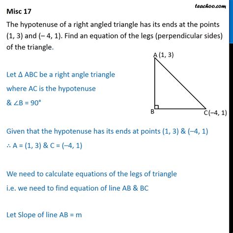 Finding The Hypotenuse Of A Right Triangle Worksheet