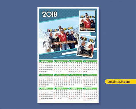 Download Desain Kalender Universitas 2018
