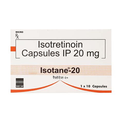 Buy Isotane 20mg Capsule 10s Online At Upto 25 Off Netmeds
