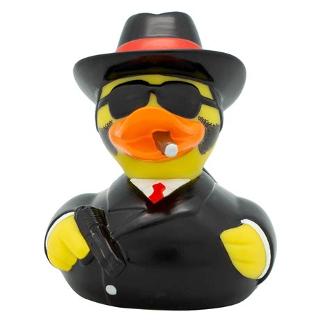 El Capo Gangster Rubber Duck Bath Toy By Lilalu Ducks In The Window