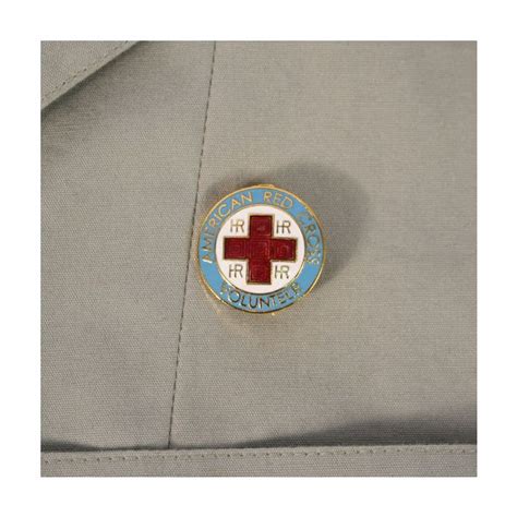 Ww2 American Red Cross Volunteer Pin Badge Arc Badge
