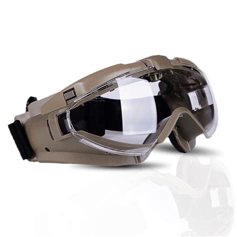 Tactical Military Goggle With Fan Updated Version Tactical Airsoft Paintball Safety Eye