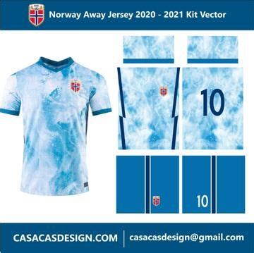 NORWAY AWAY JERSEY 2020 - 2021 KIT VECTOR | Football kits, Jersey