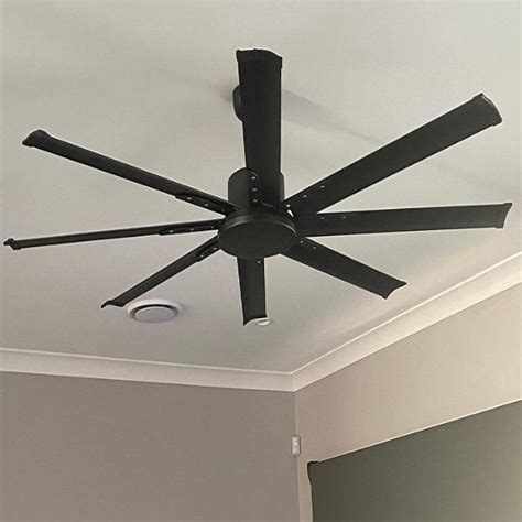 These fans are ideal for small bedrooms, home offices, dens, and full bathrooms. 65" (1600mm) Large DC Ceiling Fan Available in Silver ...