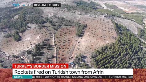 Rockets Fired On Turkish Town From Syrias Afrin Youtube