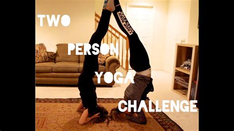 Two Person Yoga Challenge Youtube