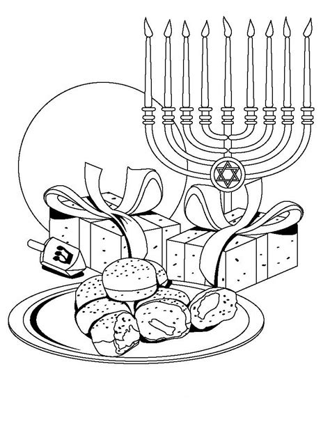 printable jewish coloring pages coloring home